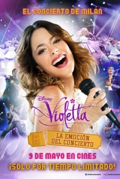 Poster Violetta. La emoción del concierto