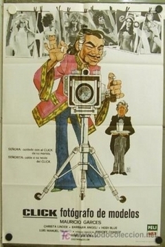 Poster Click, Fotógrafo de Modelos