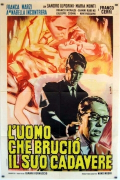 Poster Luomo che Bruciò il suo Cadavere