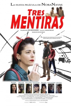 Poster Tres Mentiras