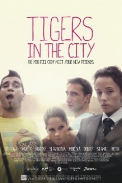 Poster Tigers in the City