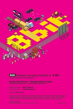 Poster 8 BIT, un Documental sobre Arte y Videojuegos