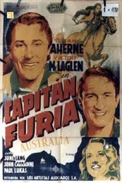 Poster Capitán Furia
