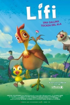 Poster Lifi, una gallina tocada del ala