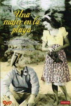 Poster Una Mujer en la Playa