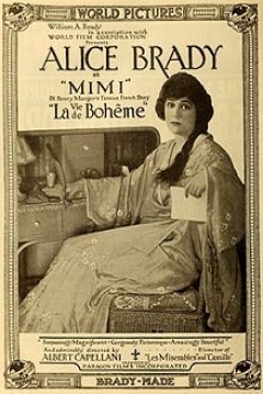 Poster La Vie de Bohème