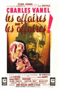 Poster Les Affaires sont les Affaires