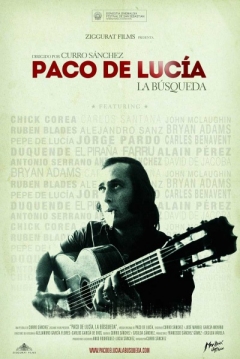 Poster Paco de Lucía: La Búsqueda