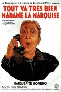 Poster Tout va très Bien Madame la Marquise