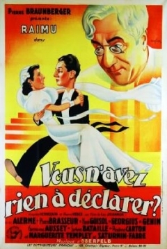 Poster Vous Navez Rien à Déclarer?