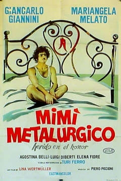 Poster Mimí Metalúrgico, Herido en su Honor