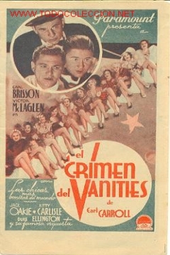 Poster El Crimen del Vanities