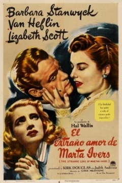 Poster El extraño amor de Marta Ivers