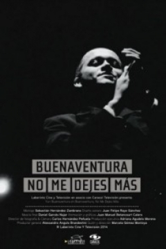 Poster Buenaventura. No me Dejes más