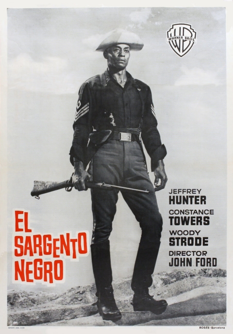 El sargento negro — póster