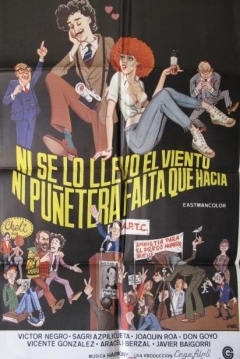 Poster Ni se lo Llevo el Viento, ni Falta que Hacia