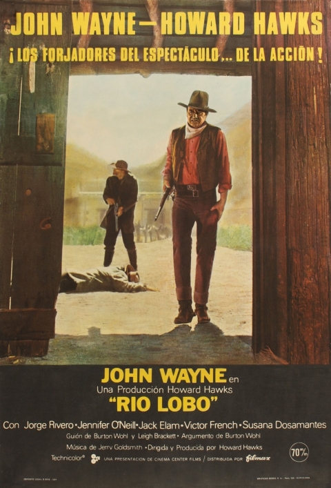 Rio Lobo — póster