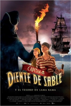 Poster Capitán Diente de Sable y el Tesoro de Lama Rama