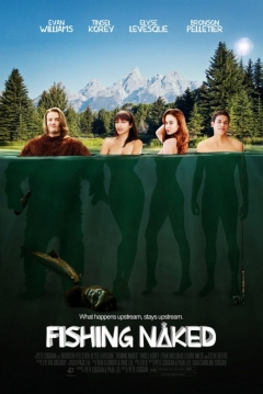 Poster Fishing Naked