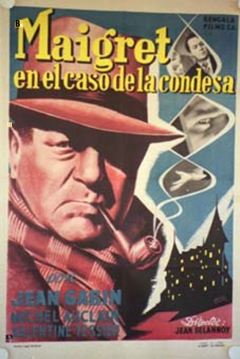 Poster Maigret en el Caso de la Condesa