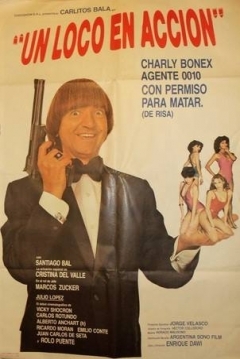 Poster Un loco en acción
