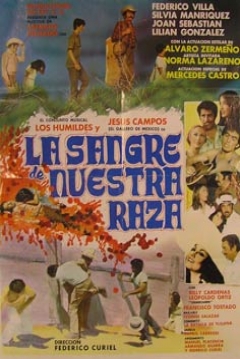 Poster La Sangre de Nuestra Raza