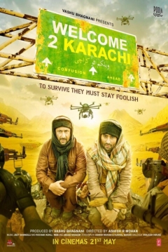 Poster Welcome To Karachi
