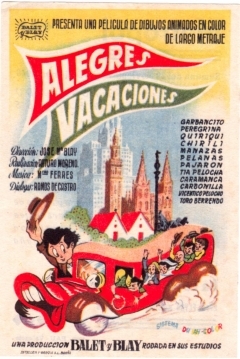Poster Alegres Vacaciones