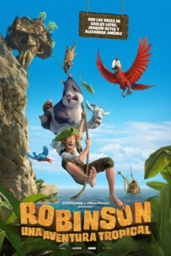 Poster Robinson: Una Aventura Tropical