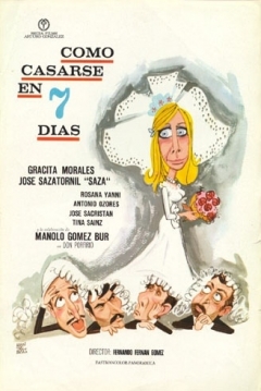 Poster Cómo Casarse en Siete Días