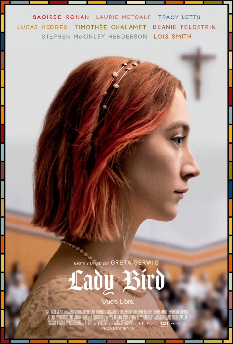 Lady Bird — póster