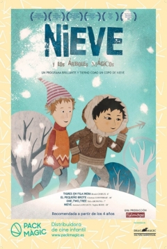 Poster Nieve y los Árboles Mágicos