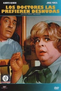 Poster Los doctores las prefieren desnudas