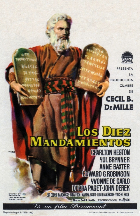 Ficha Los diez Mandamientos