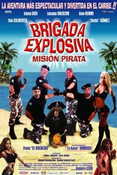 Poster Brigada explosiva, misión pirata