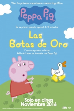 Poster Peppa Pig: Las botas de oro