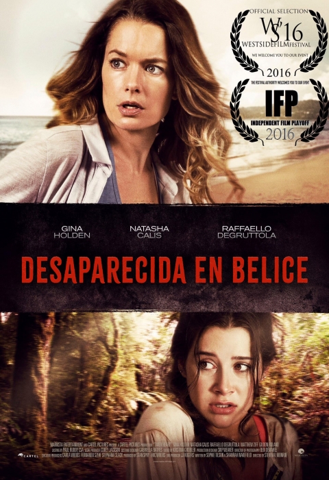 Desaparecida en Belice — póster