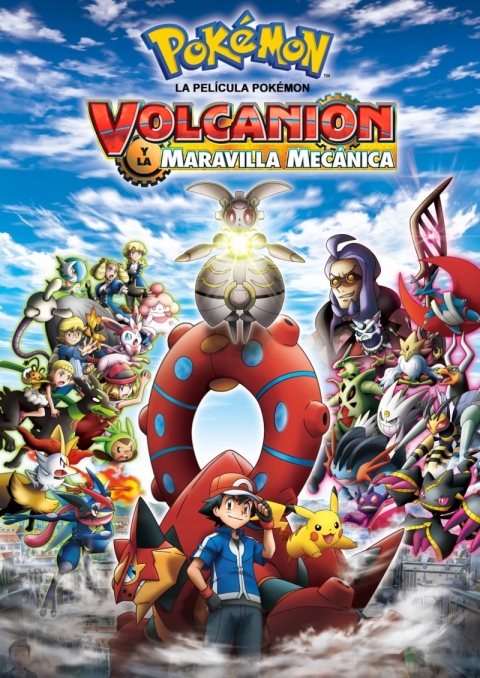 Ficha Pokémon: Volcanion y la Maravilla Mecánica