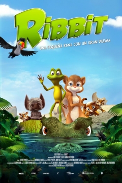 Poster Ribbit: Una Pequeña Rana con un gran Dilema