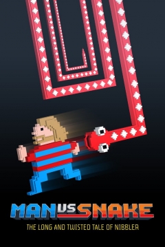Poster Man vs Snake: The Long and Twisted Tale of Nibbler