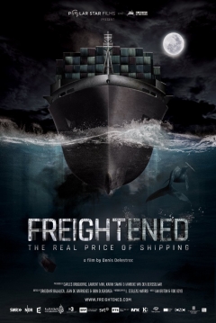 Poster Freightened: El Precio Real del Transporte Marítimo