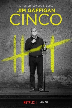 Poster Jim Gaffigan: Cinco