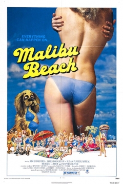 Poster Malibu Beach