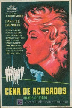 Poster Cena de Acusados