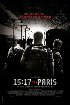 15:17 Tren a París — póster