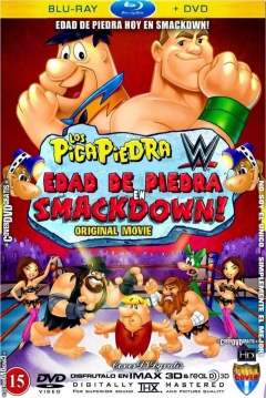 Poster Los Picapiedra & WWE ¡en la Edad de Piedra!