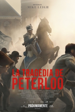 Poster La tragedia de Peterloo