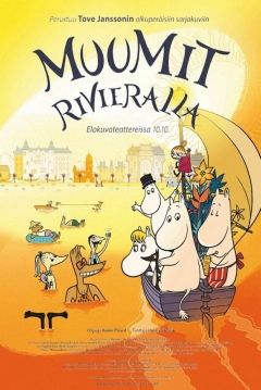 Poster Moomins on the Riviera