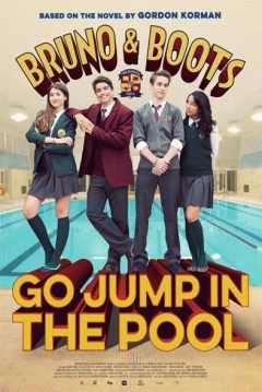 Poster Bruno y Boots: Salto a la Piscina