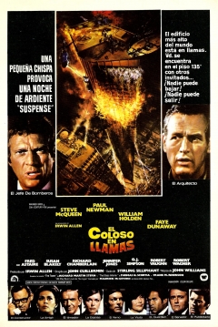 El Coloso en Llamas — póster